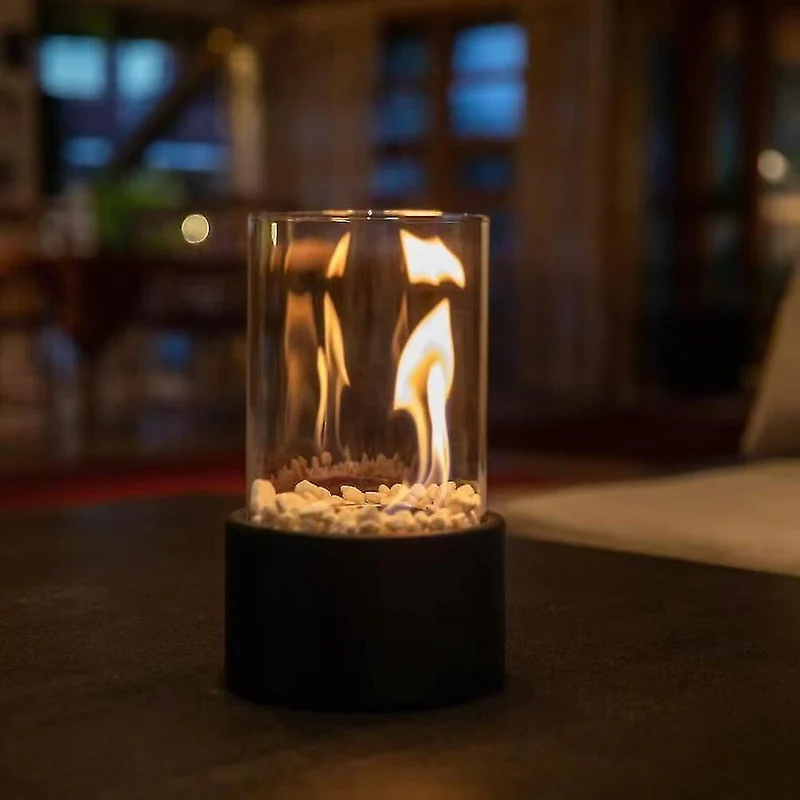 Classic transparent glass oil lamp for interior decoration