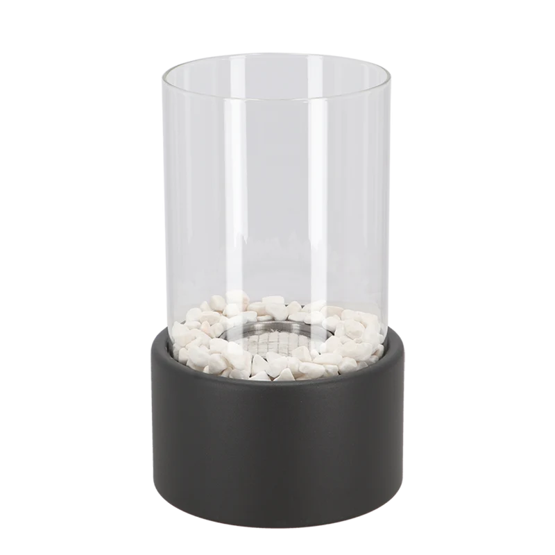 Classic transparent glass oil lamp for interior decoration