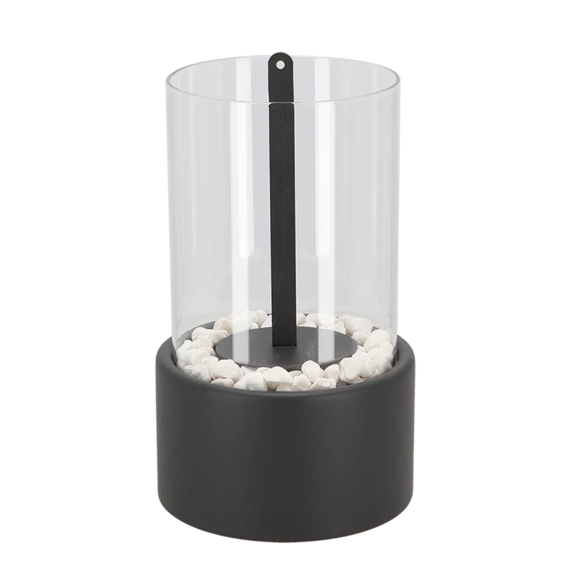 Classic transparent glass oil lamp for interior decoration