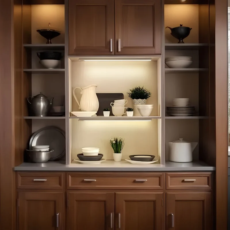 Energy-saving indoor light with motion sensor