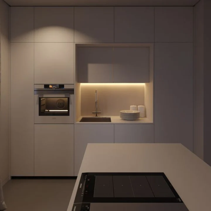 Energy-saving indoor light with motion sensor