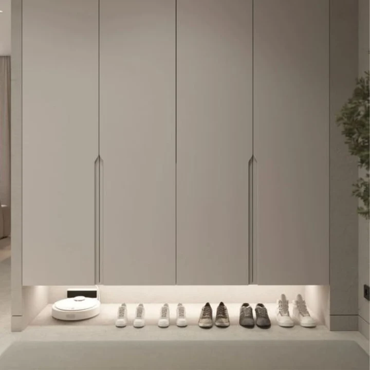 Energy-saving indoor light with motion sensor