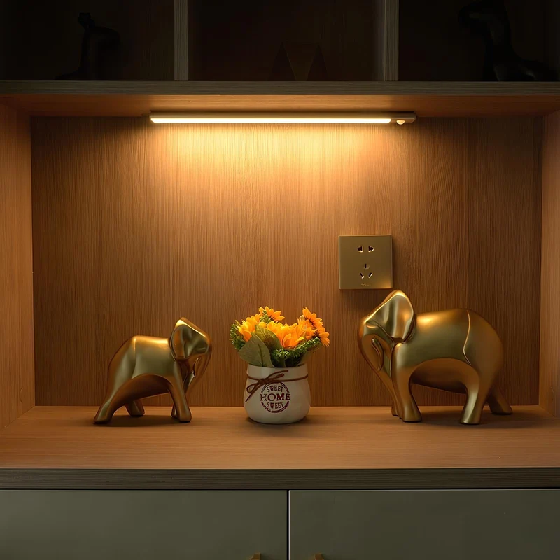 Energy-saving indoor light with motion sensor