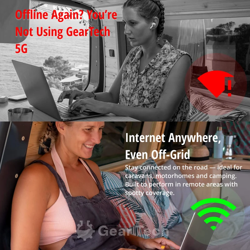 Compact Mobile 5G WiFi Router with Hotspot Function