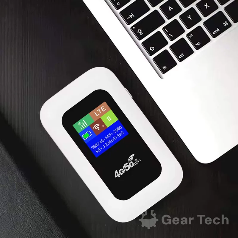 Compact Mobile 5G WiFi Router with Hotspot Function