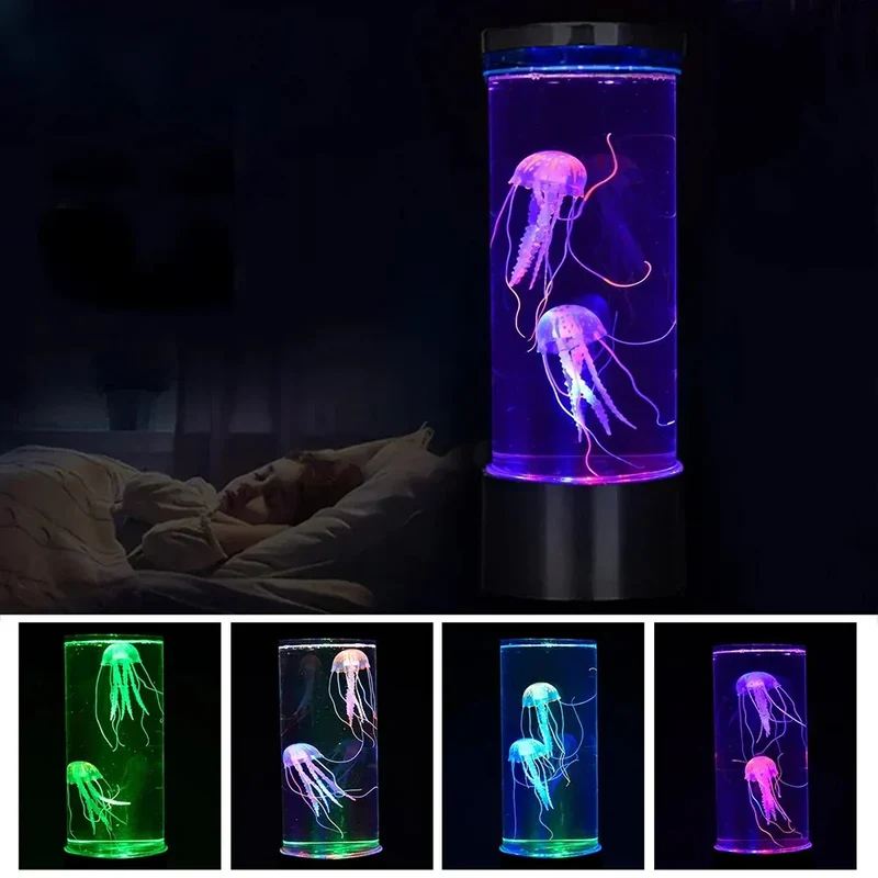 Oceanic Lava LED jellyfish-style lamp