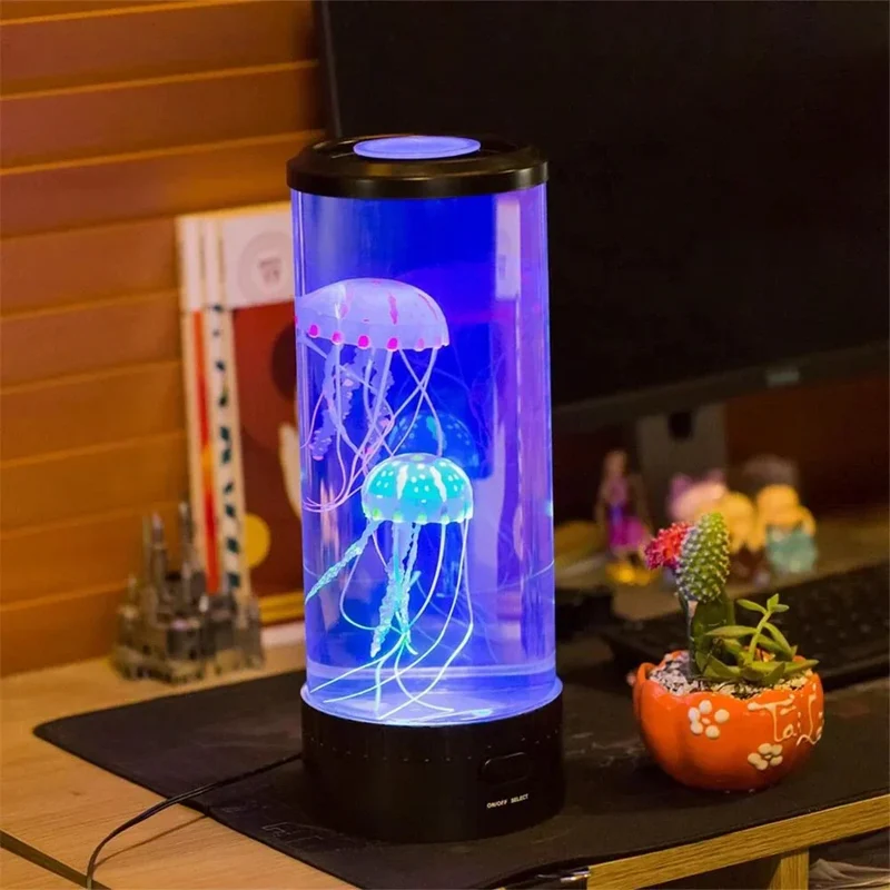Oceanic Lava LED jellyfish-style lamp