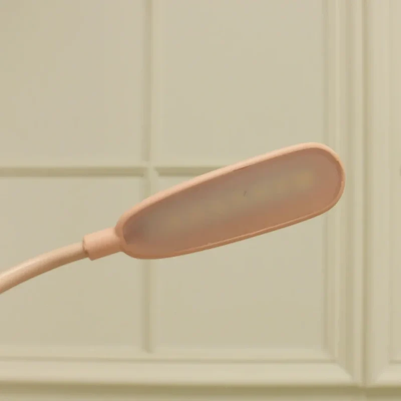 Portable reading lamp with eye protection