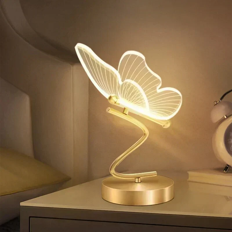 Fashionable elegant portable LED Butterfly lamp