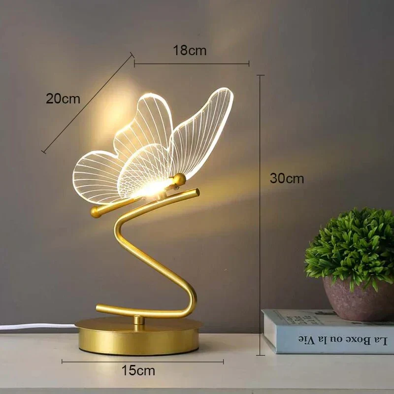 Fashionable elegant portable LED Butterfly lamp