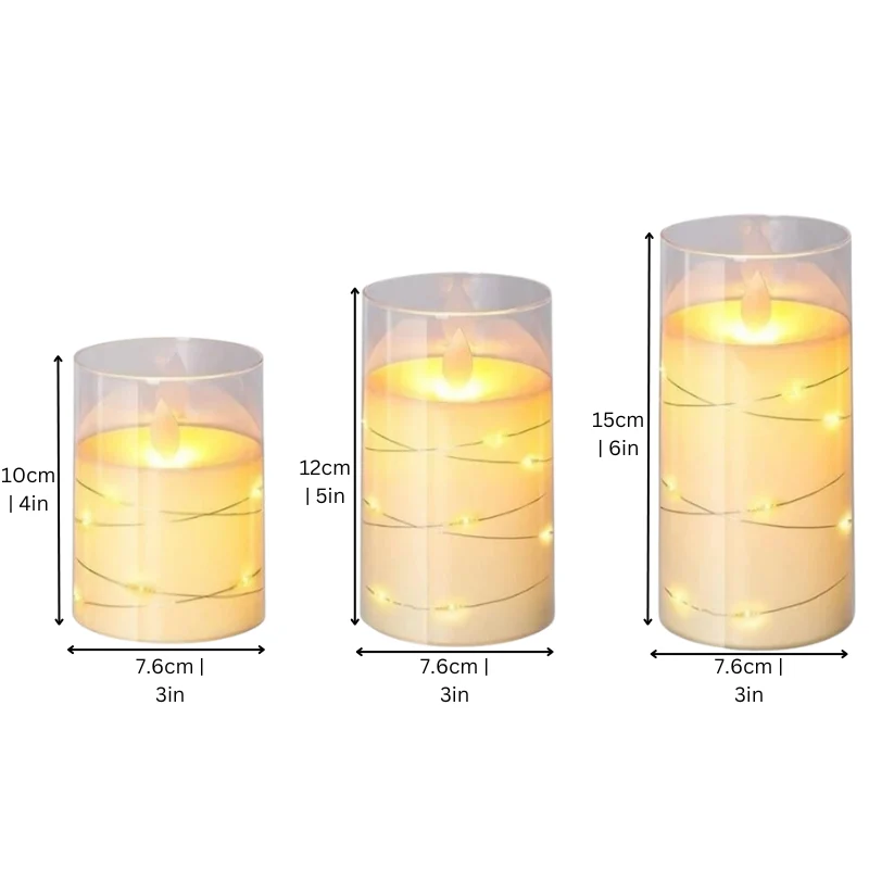 Decorative Elegant Ambient LED Candles