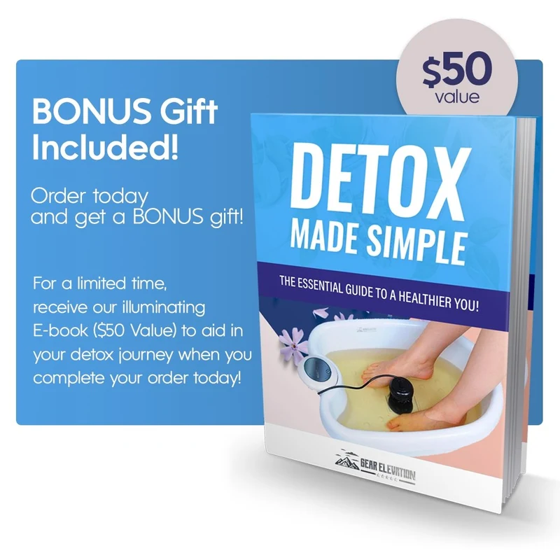 Smart Advanced Ionizing Foot Detox Device