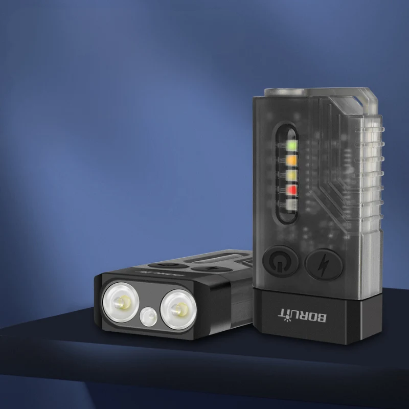 Compact USB-C EDC Flashlight with Magnetic Base