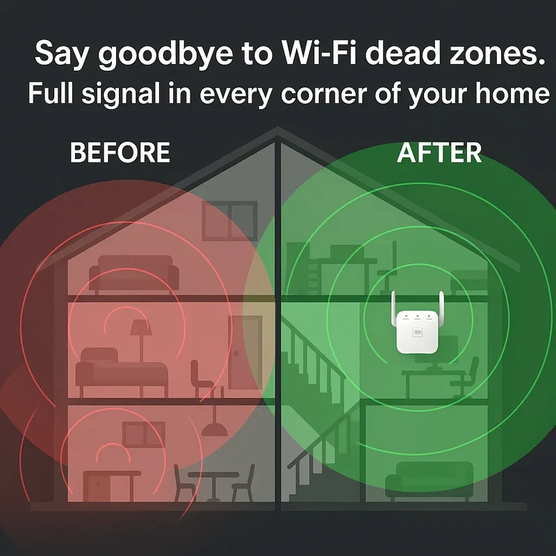 Powerful UltraXtend 5G WiFi Booster