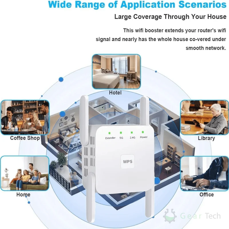 Powerful UltraXtend 5G WiFi Booster