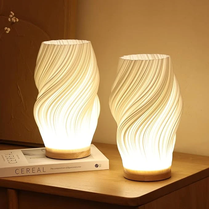 Stylish minimalist home lamp Serene Wavecrest