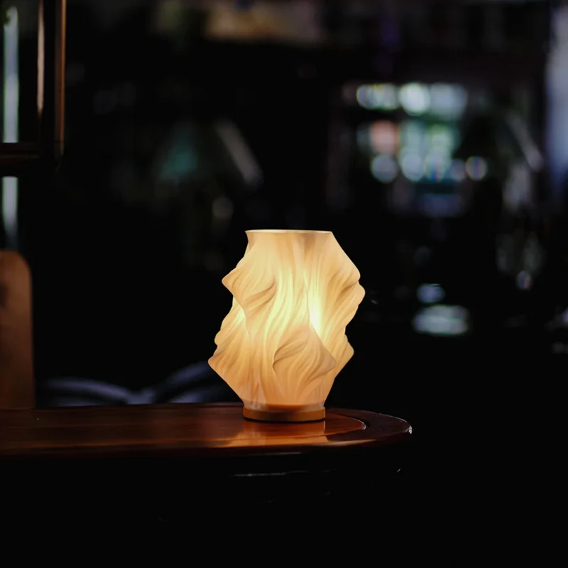 Stylish minimalist home lamp Serene Wavecrest