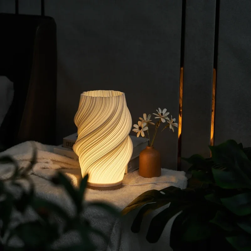 Stylish minimalist home lamp Serene Wavecrest