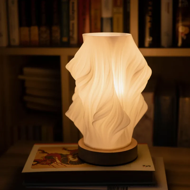 Stylish minimalist home lamp Serene Wavecrest