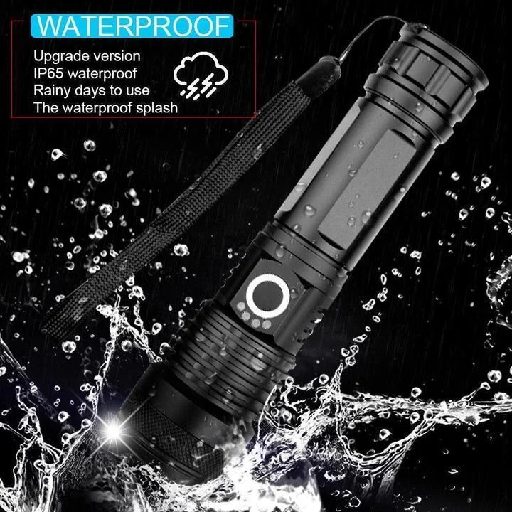 Advanced 90000-lumen XHP50.2 LED flashlight