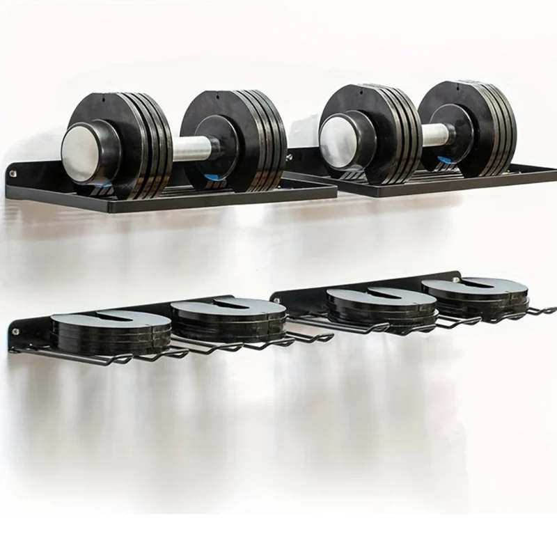 Durable wall-mounted tool shelf