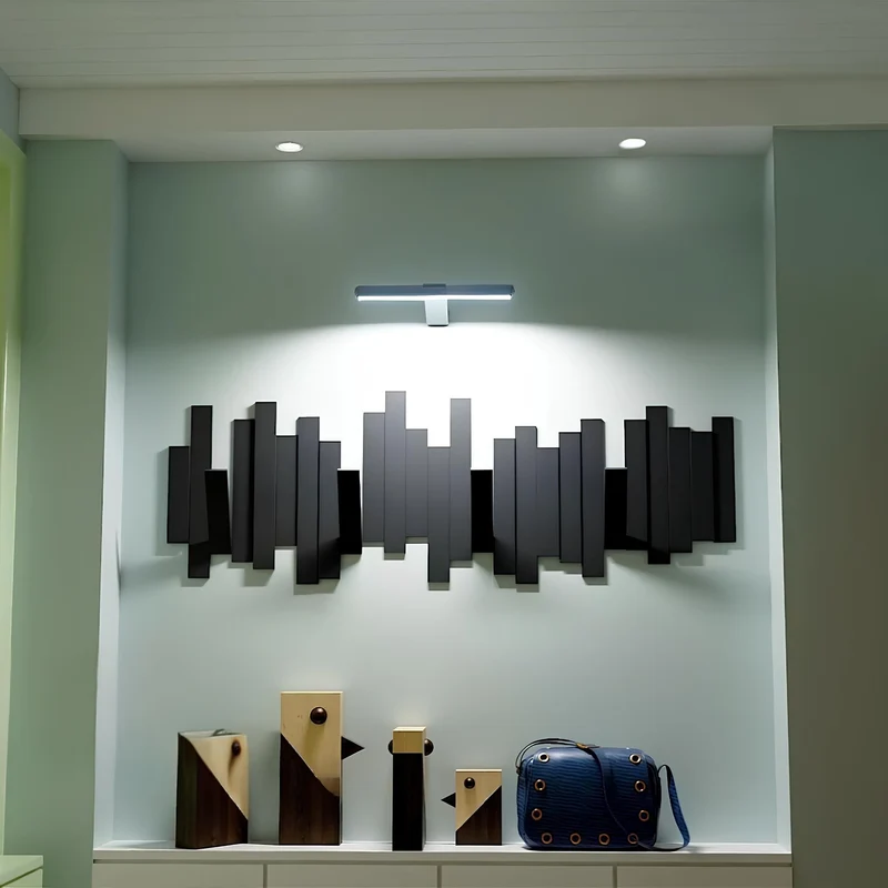 Adjustable wireless LED wall lighting
