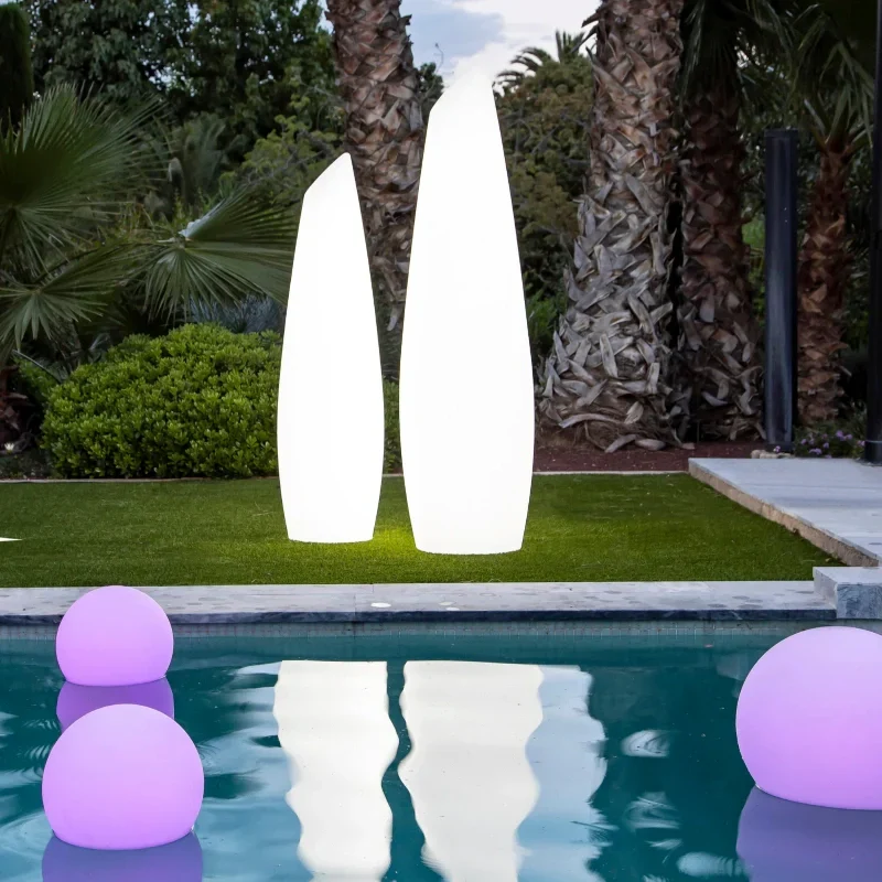 Outdoor garden ball lamp