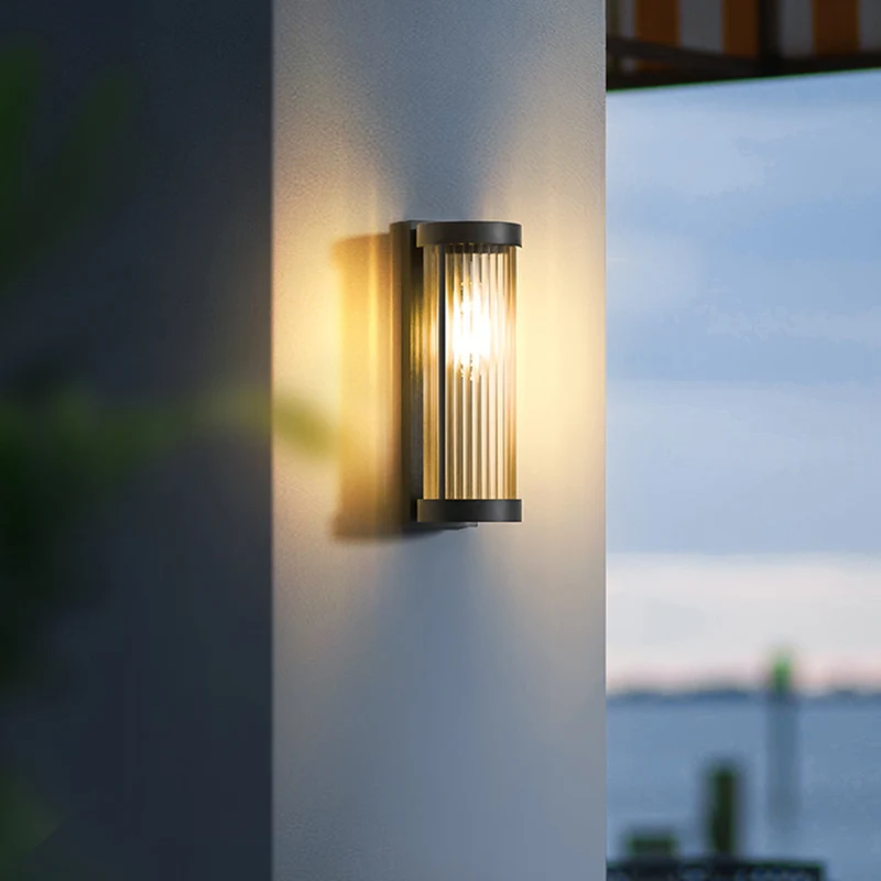 Elegant Solar-Powered Wall Lamp for Garden and Patio