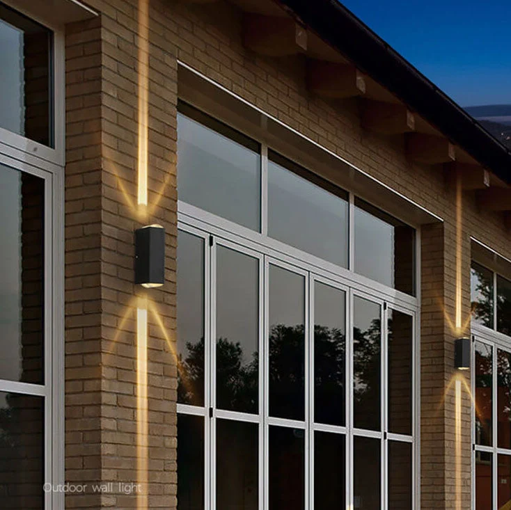 Elegant Waterproof Outdoor LED Wall Lamp – Modern Rectangular Design