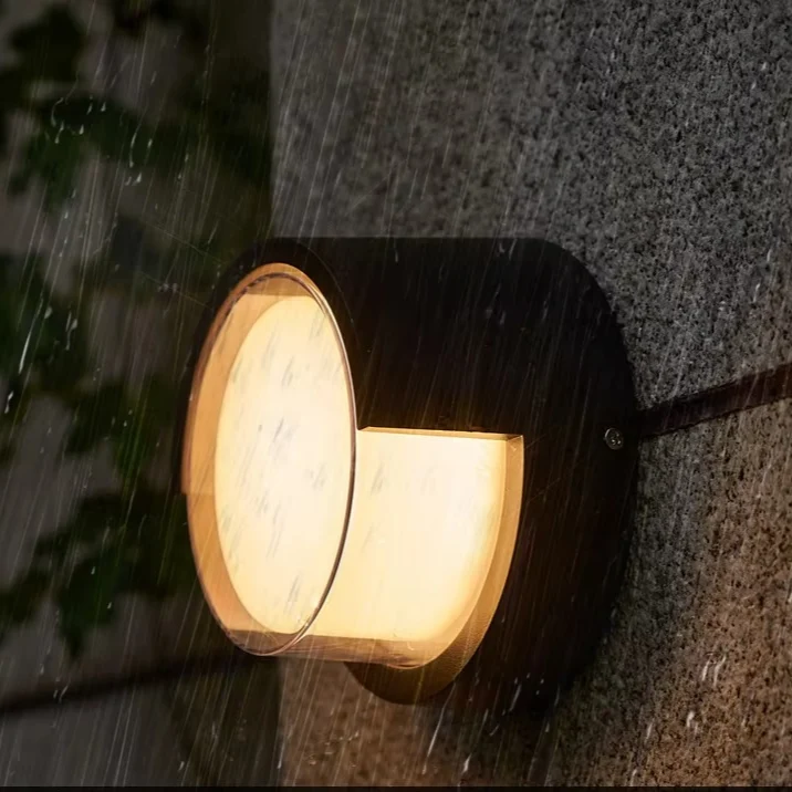 Outdoor Waterproof LED Wall Lamp with Motion Sensor