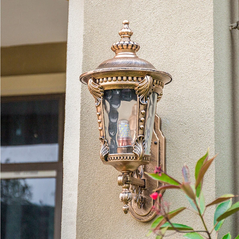 Waterproof Vintage Style Outdoor Wall Lamp