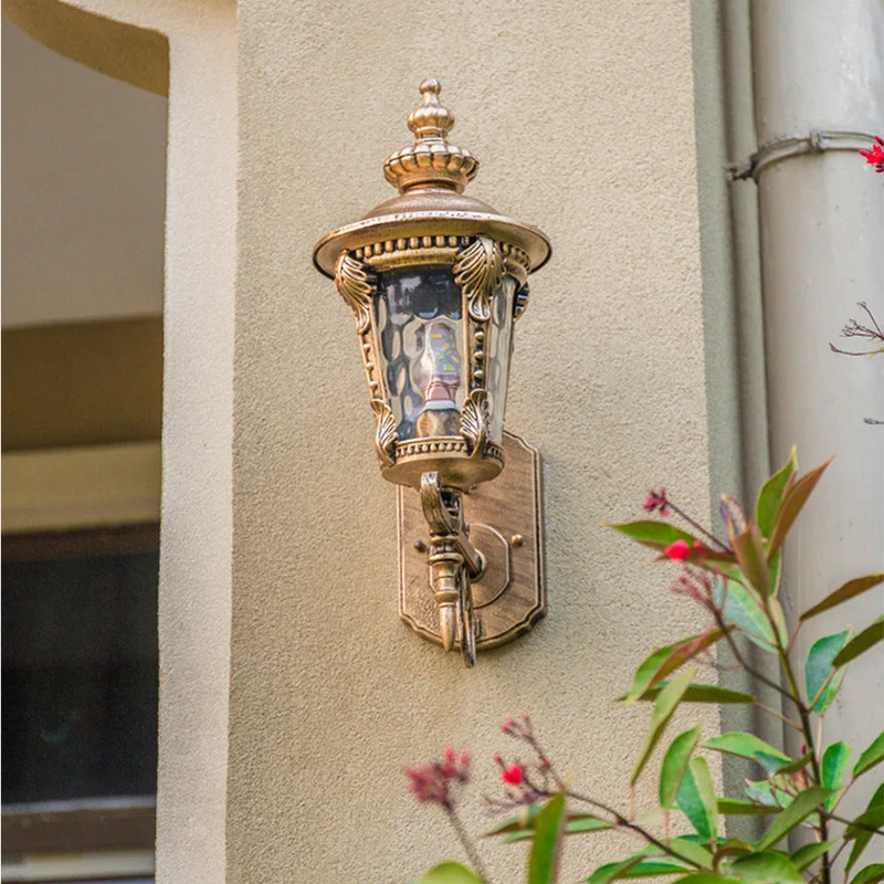Waterproof Vintage Style Outdoor Wall Lamp