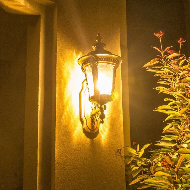 Waterproof Vintage Style Outdoor Wall Lamp