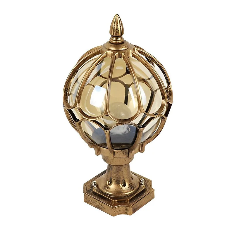 Retro Outdoor Lighting Post for Gardens and Pathways