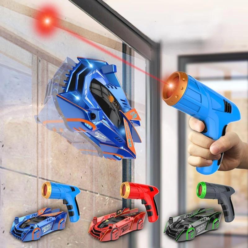 Futuristic Laser-Controlled RC Car