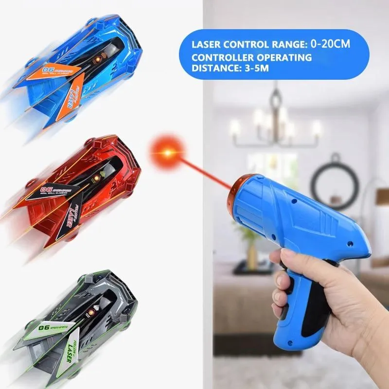 Futuristic Laser-Controlled RC Car