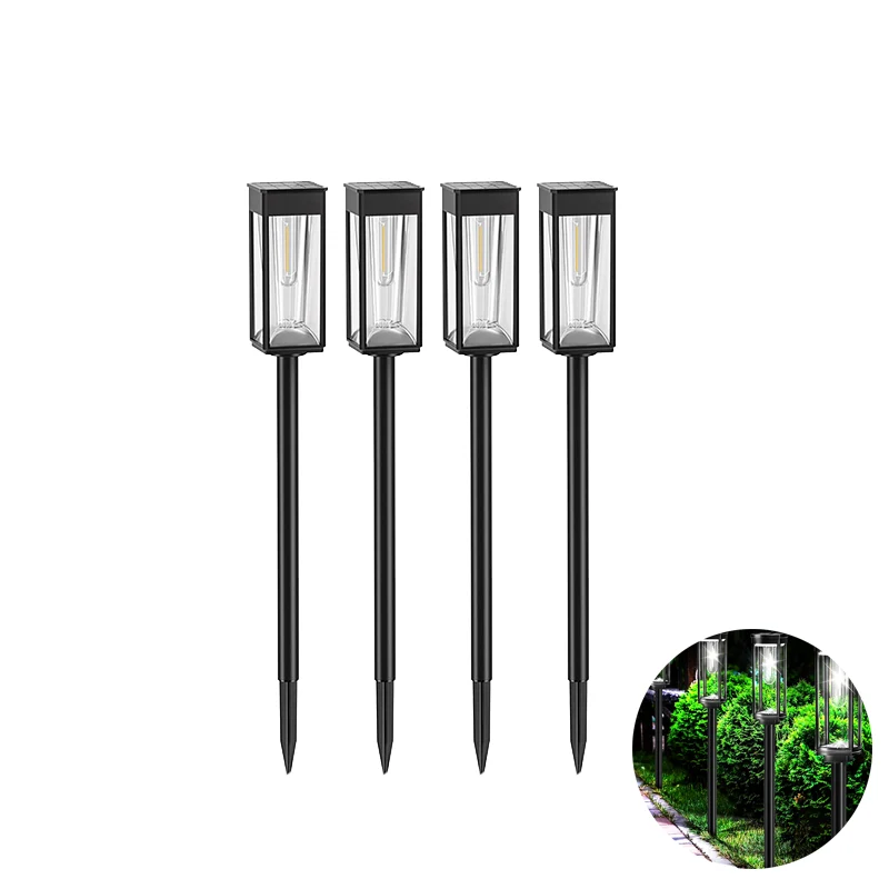 Elegant waterproof outdoor solar lanterns