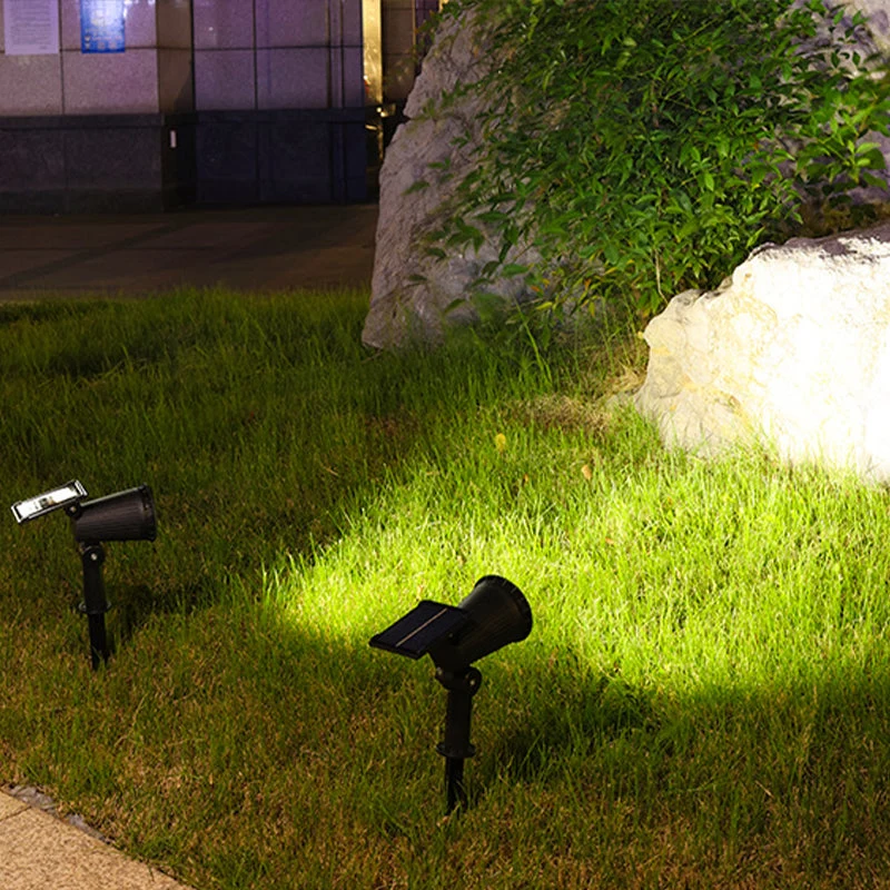 Powerful outdoor solar LED floodlights
