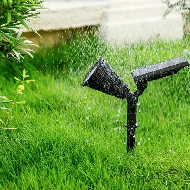 Powerful outdoor solar LED floodlights