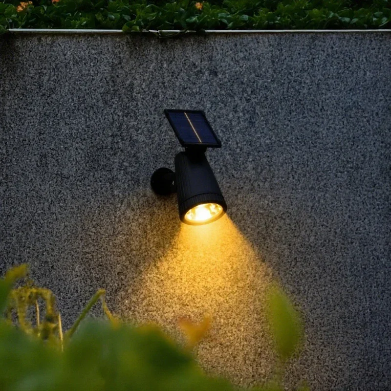 Powerful outdoor solar LED floodlights
