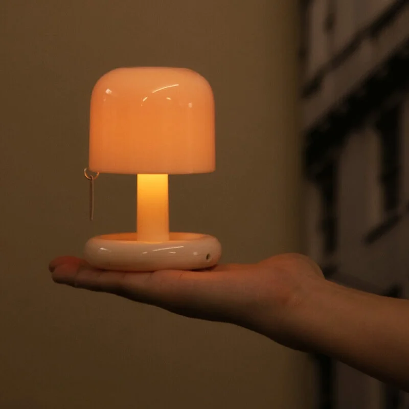 Compact Projection Lamp for Home Glow