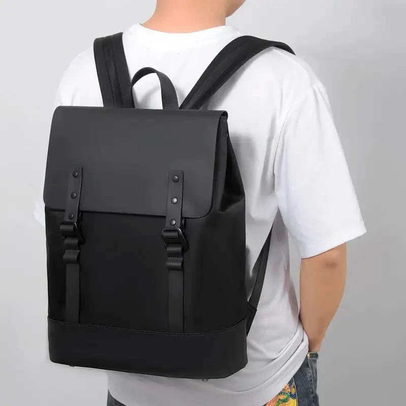 Sac à dos unisexe imperméable pour ordinateur portable 14 pouces