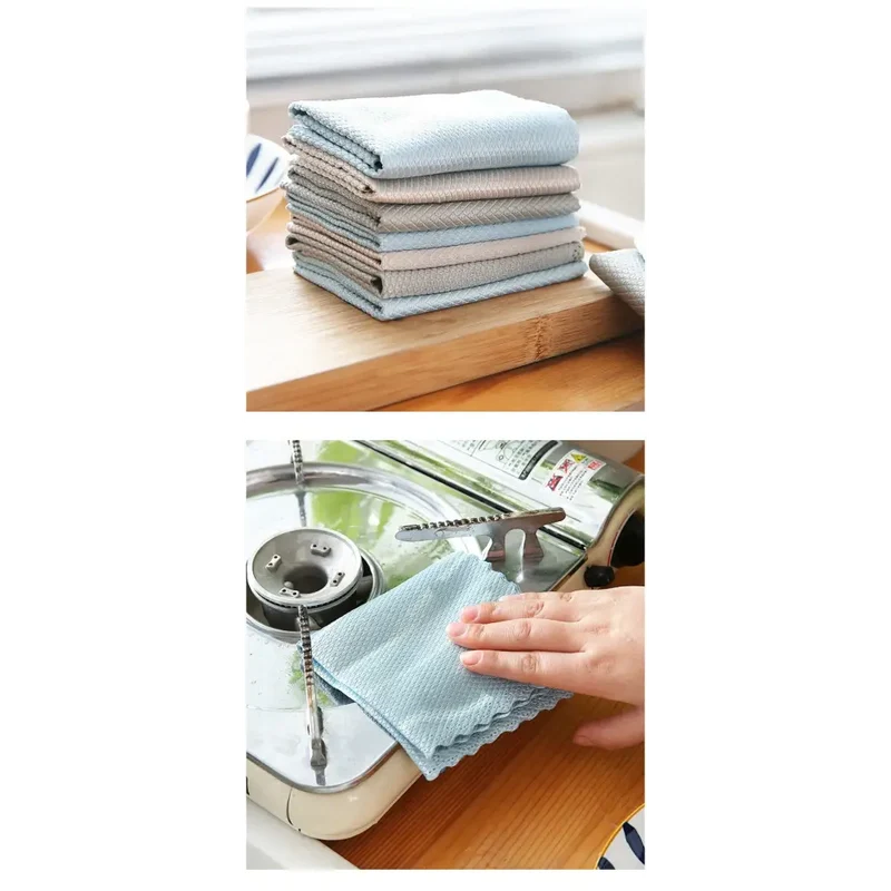 Chiffons Microfiber Bambou Magiques - Nettoyage Révolutionnaire