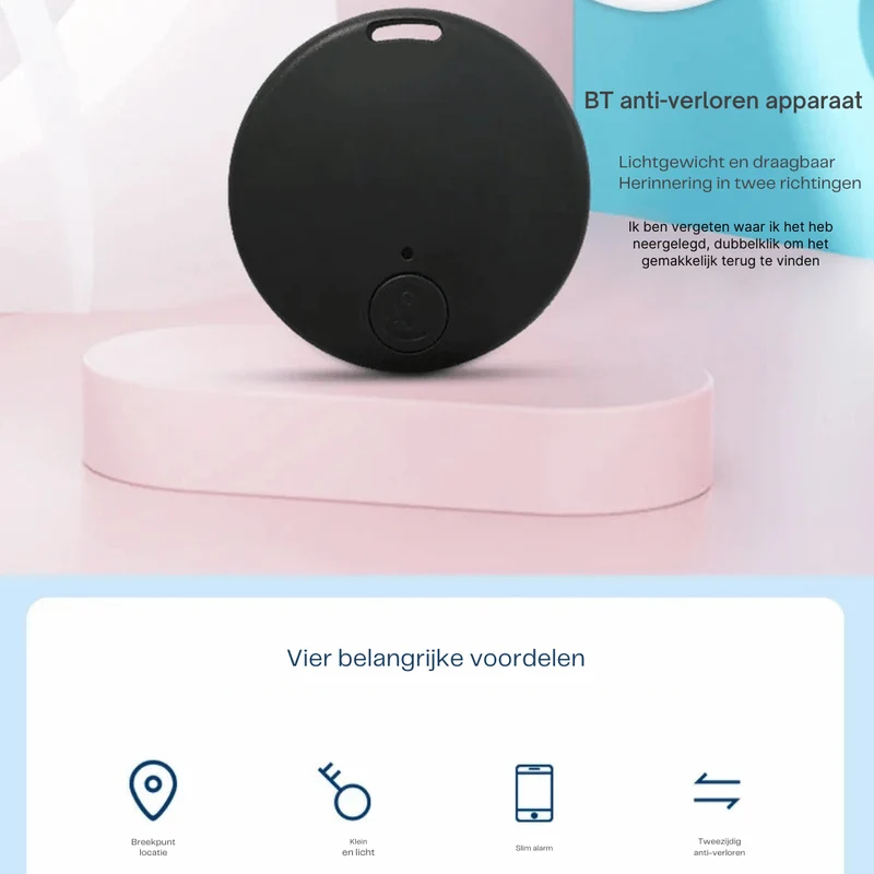 TrackMate Mini GPS - Traceur Puissant pour Voiture et Clés