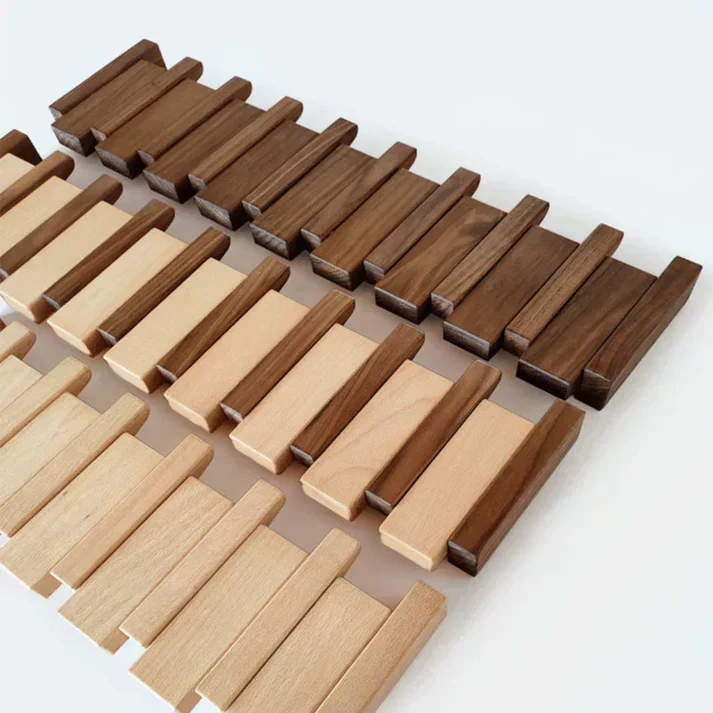 Porte Manteaux Mural Piano en Bois - Élégant et Pratique