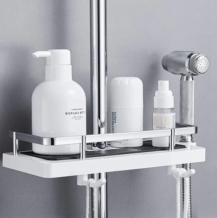 Étagère de Douche Peu Encombrante - Design Moderne et Pratique