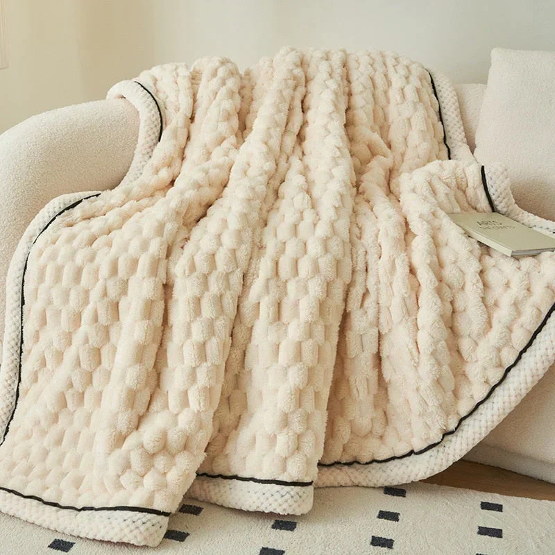 Couverture Douillette Ultra Moelleuse – Confort et Style