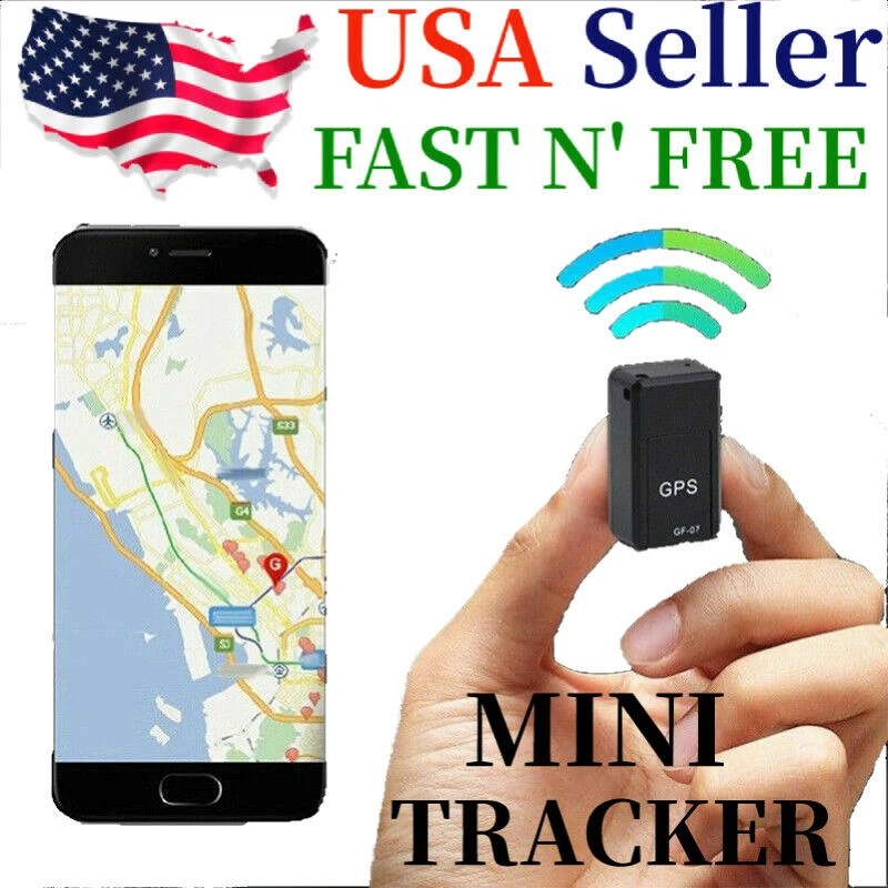Traceur GPS Mini - Appareil Magnétique Portable Compact
