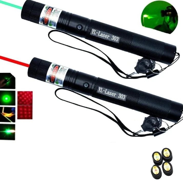 Pointeur Laser Vert Puissant - Haute Précision et Portable