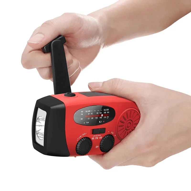 Radio d'urgence multifonctionnelle - Compacte & Innovante